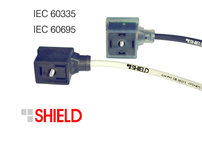 IEC 60335-1, EN 175301-803, Din 43650 standard connector